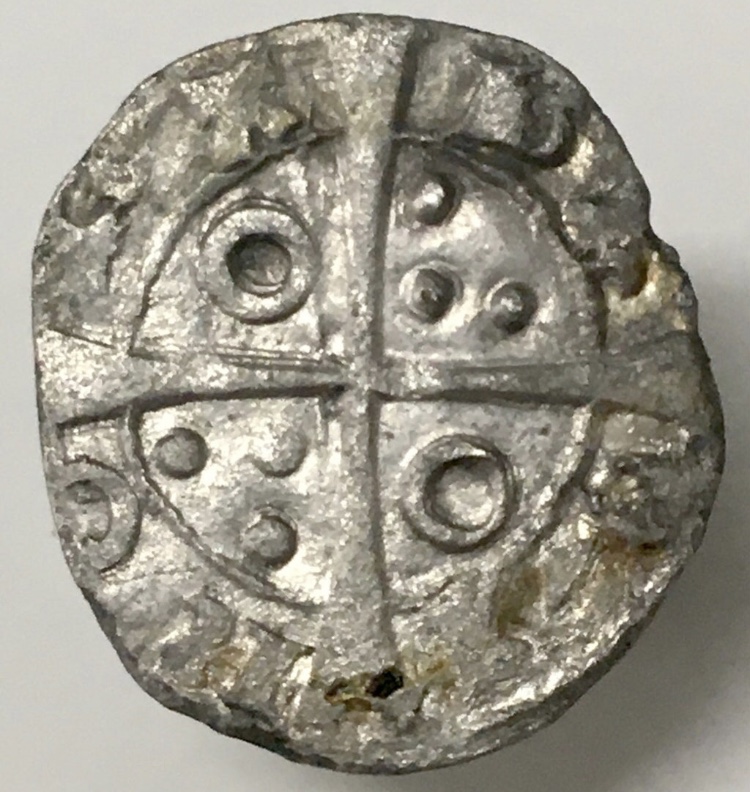 Dinero de Pedro IV el Ceremonioso (Barcelona, 1319-1387). 3-EEF1-D3-A-D565-413-E-9595-8-FD18443-E1-F2