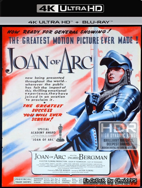 Joanna d'Arc / Joan of Arc (1948) MULTI.HDR.2160p.BluRay.DTS.HD.MA.AC3-ChrisVPS / LEKTOR i NAPISY