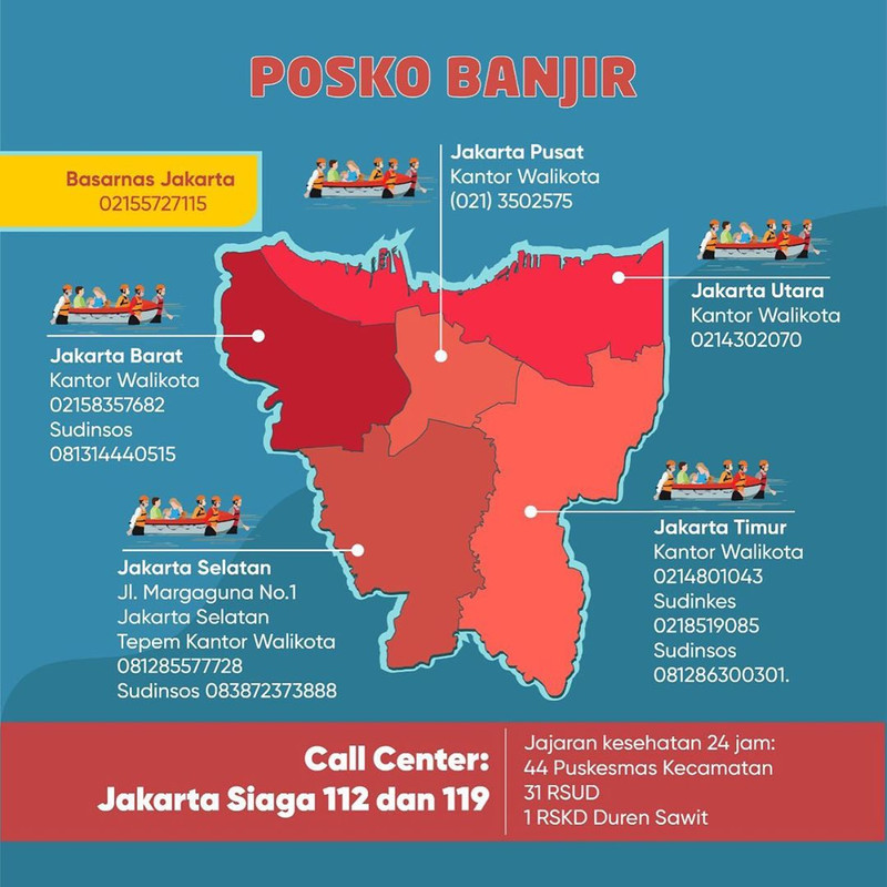 Posko Banjir DKI Jakarta