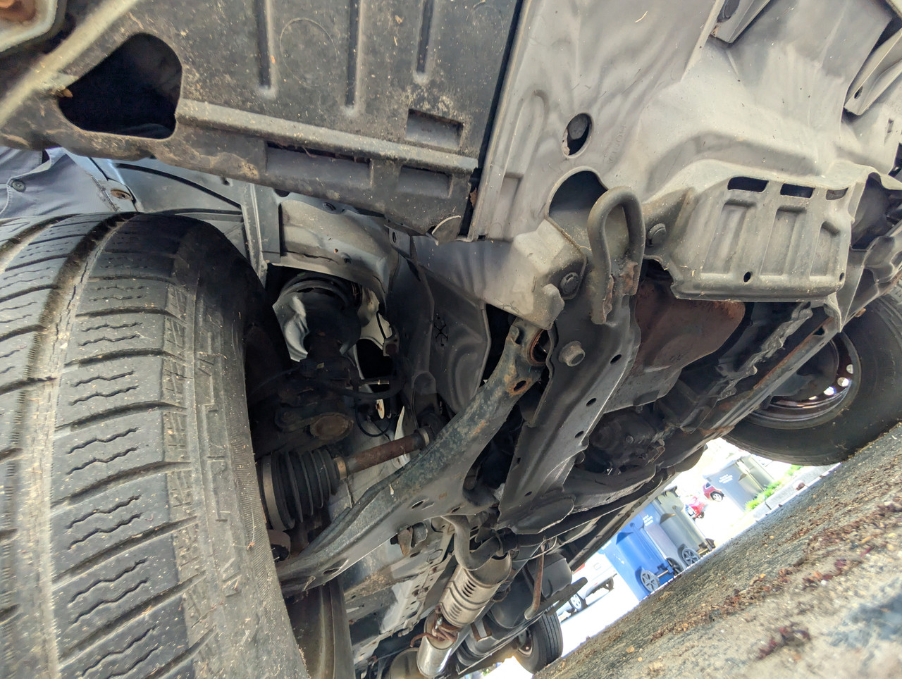 Under Passenger Wheel Front 2