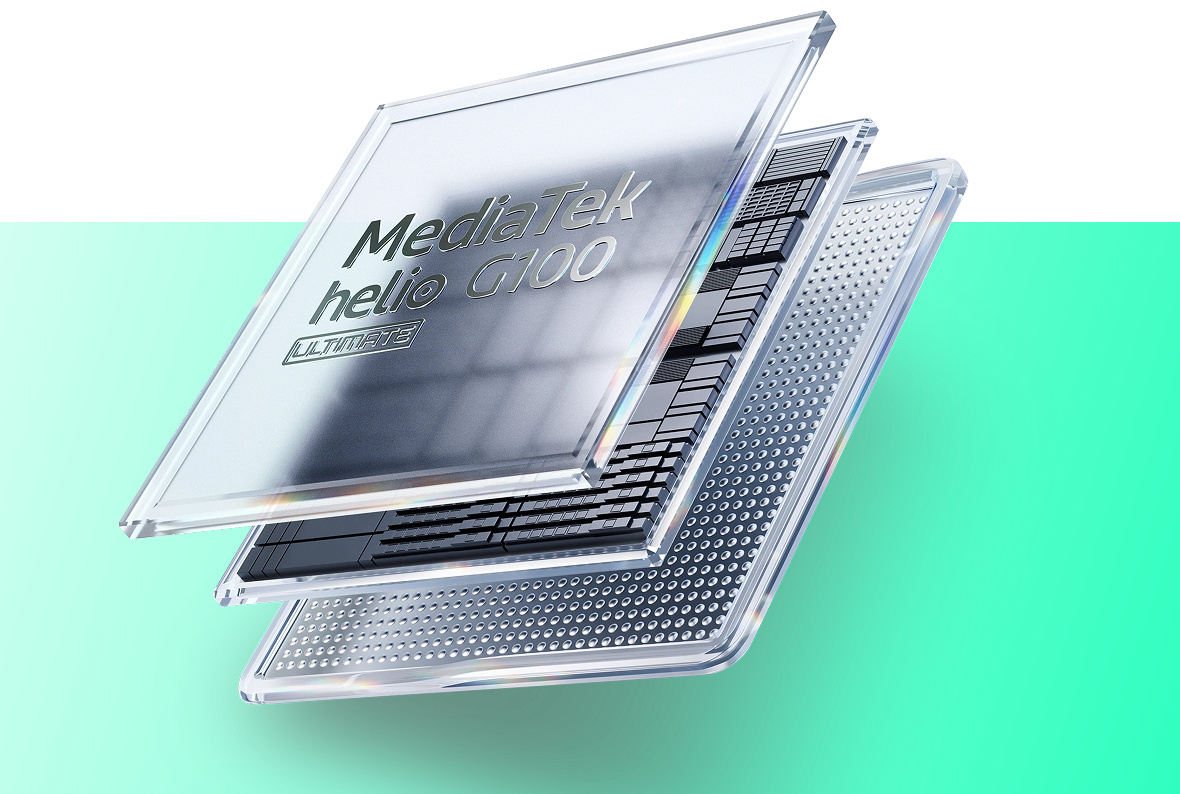 Powerful Helio G100 Processor