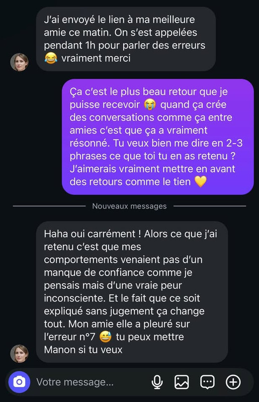 Témoignage 1
