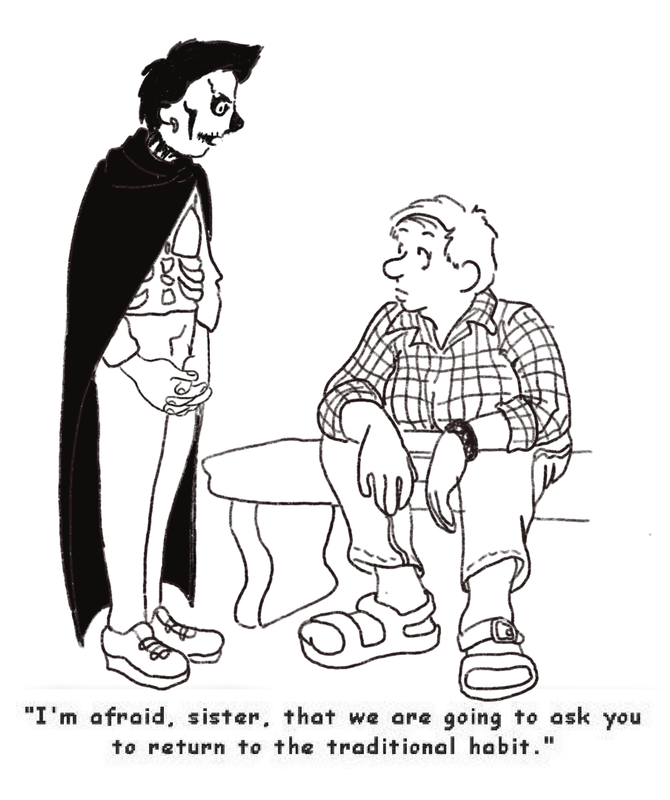 Lesbian meme with Harrow and Gideon