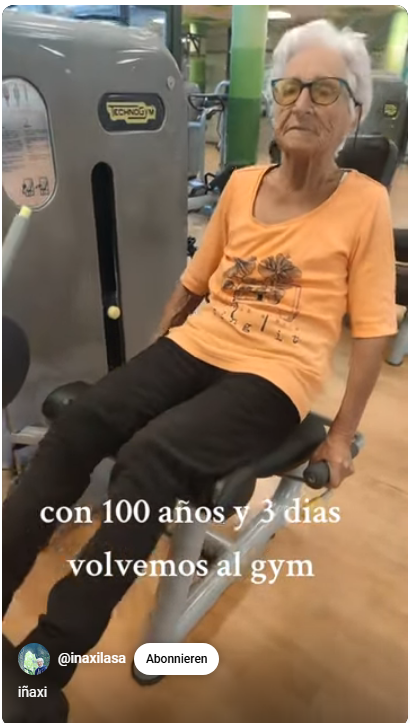 Fitness ist harte Arbeit