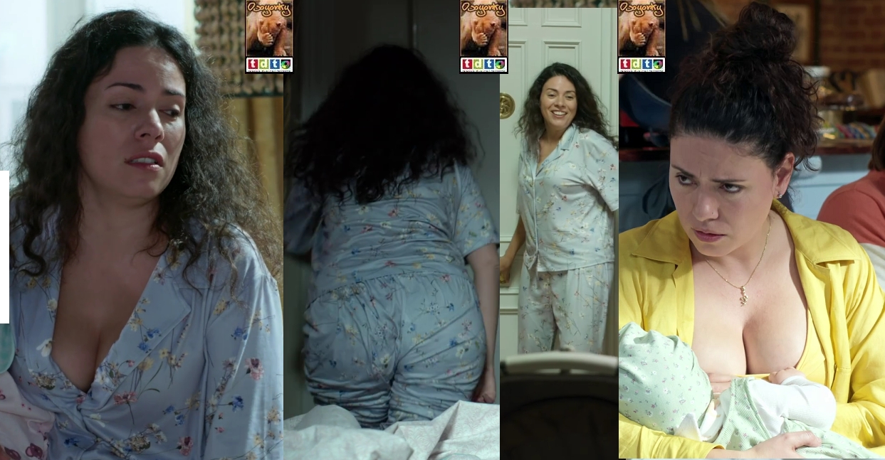 osofamosas - Ana Arias,culo en pijama y escotillos varios LA QUE SE AVECINA  - material propio