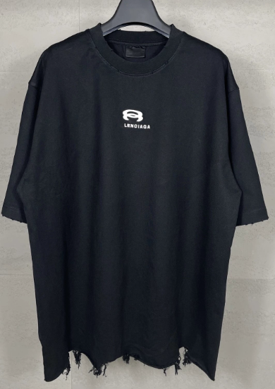 Balenciaga Unity Camiseta Desgastada