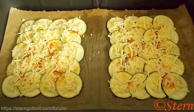 Кабачковый сэндвич в аэрогриле