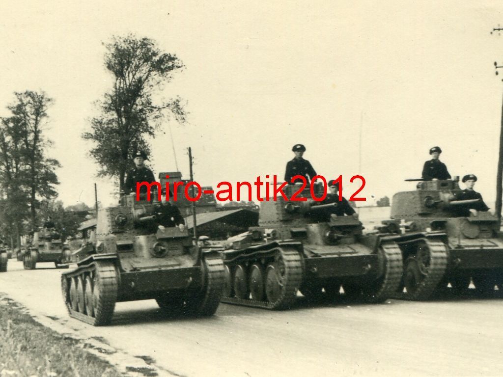 Foto, Wehrmacht, Panzer, Panzerkampfwagen 38 (t)