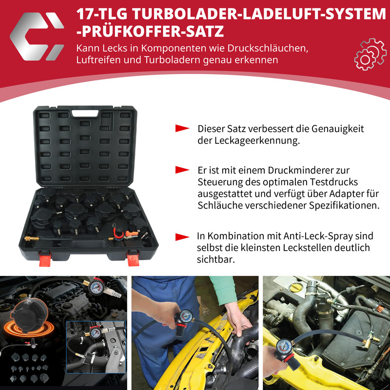 Turbolader Ladeluft System 43701 4