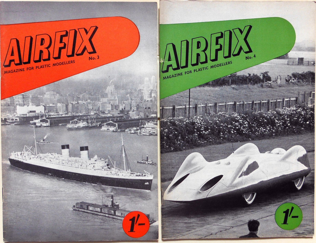 Airfix Magazine Vol.1 No.3&4 (Aug. & Sep. 1960)