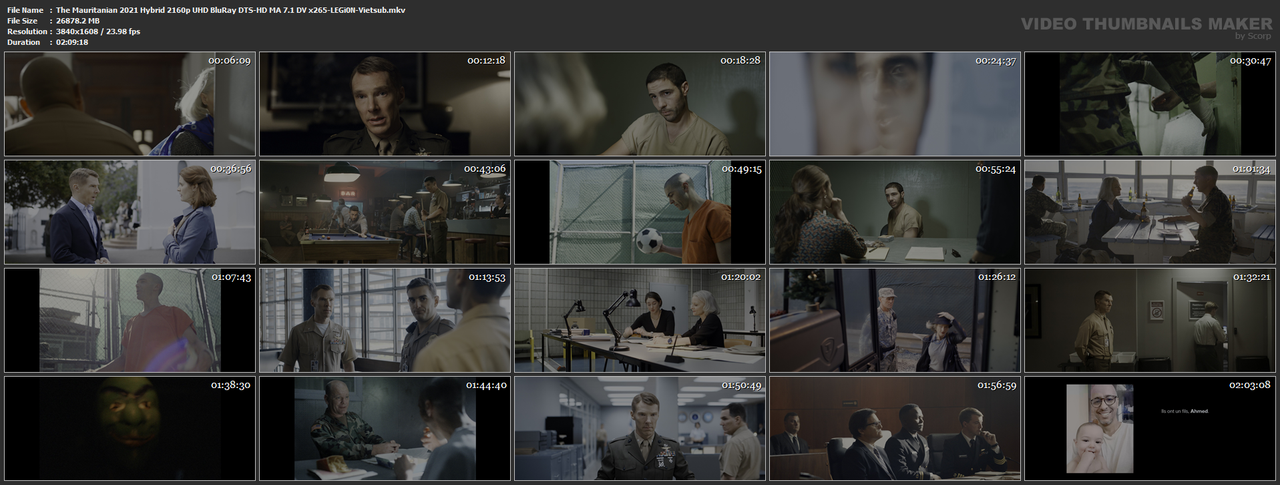 The Mauritanian 2021 Hybrid 2160p UHD BluRay DTS-HD MA 7.1 DV x265-LEGi0N-Vietsub.mkv