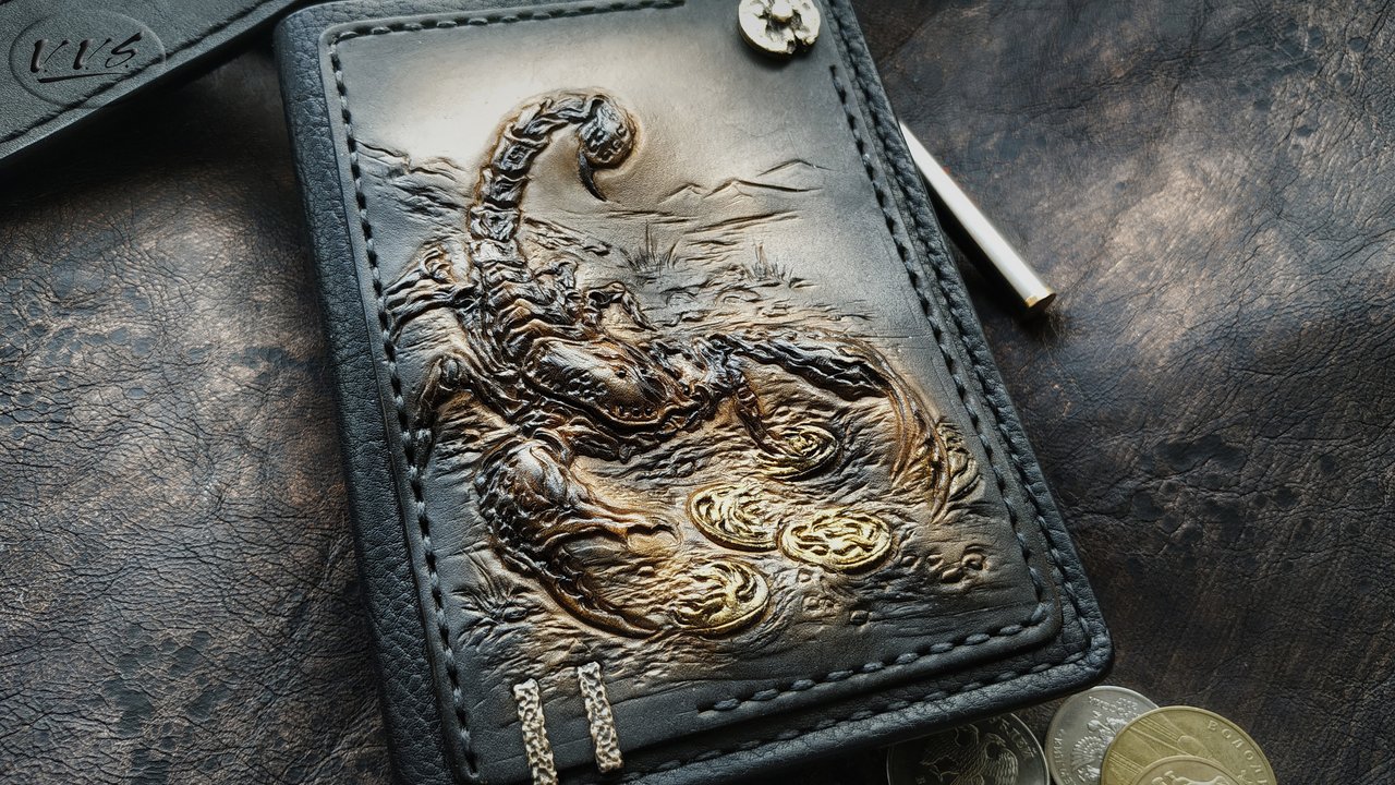 кошелек скорпион1,1