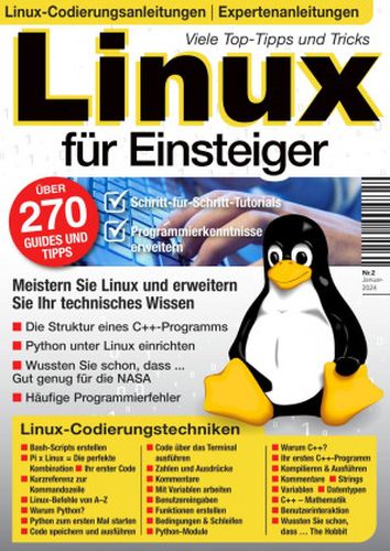 Linux für Einsteiger Magazin No 02 Januar 2024