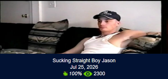 Kjcash str8boyzseduced Sucking Straight Boy Jason 25july2026