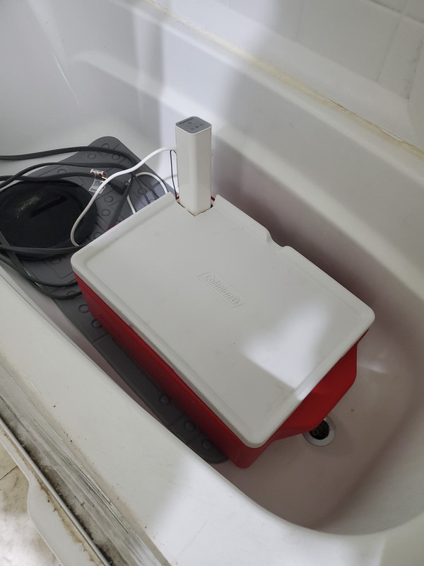 Making a sous vide cooler r/sousvide