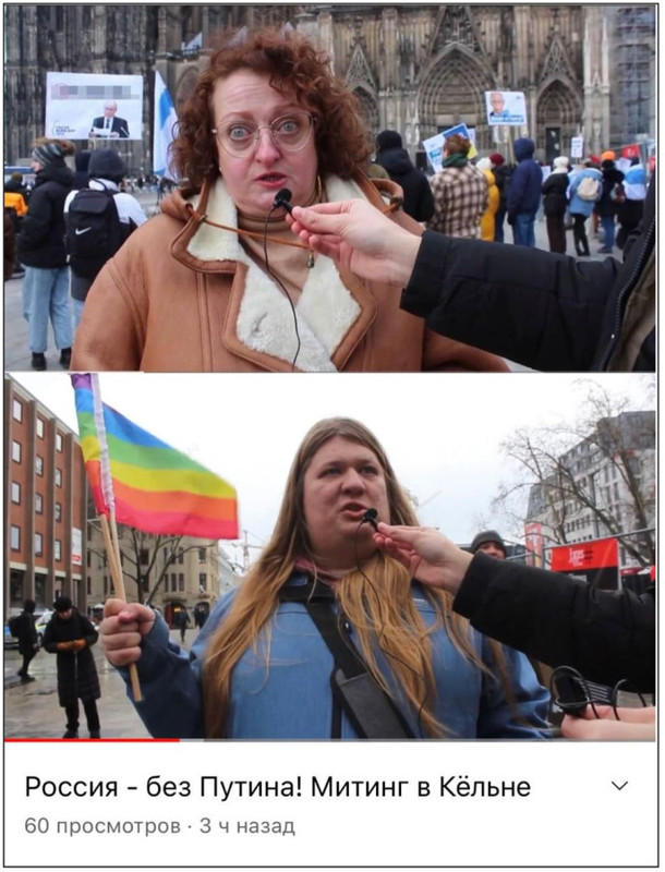 Rusija be Putino. Mitingas fricų mieste, Kelne