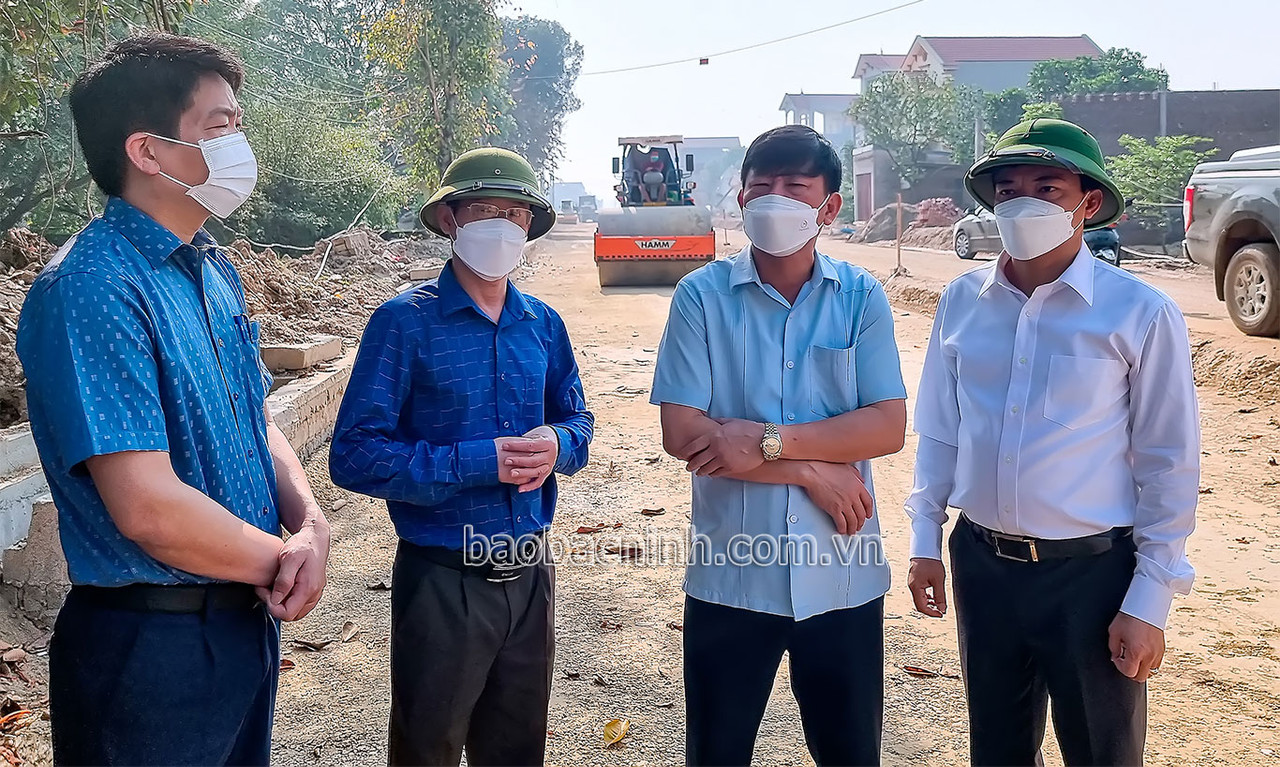 ngo tan phuong kiem tra gia binh luong tai Giải quyết vướng mắc GPMB các dự án giao thông đi qua địa bàn huyện Gia Bình, Lương Tài