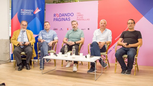 “RODANDO PÁGINAS, DEL LIBRO A LA PANTALLA” SE CONFIRMA COMO UNA PLATAFORMA DE UNIÓN ENTRE LA INDUSTRIA AUDIOVISUAL Y LITERARIA