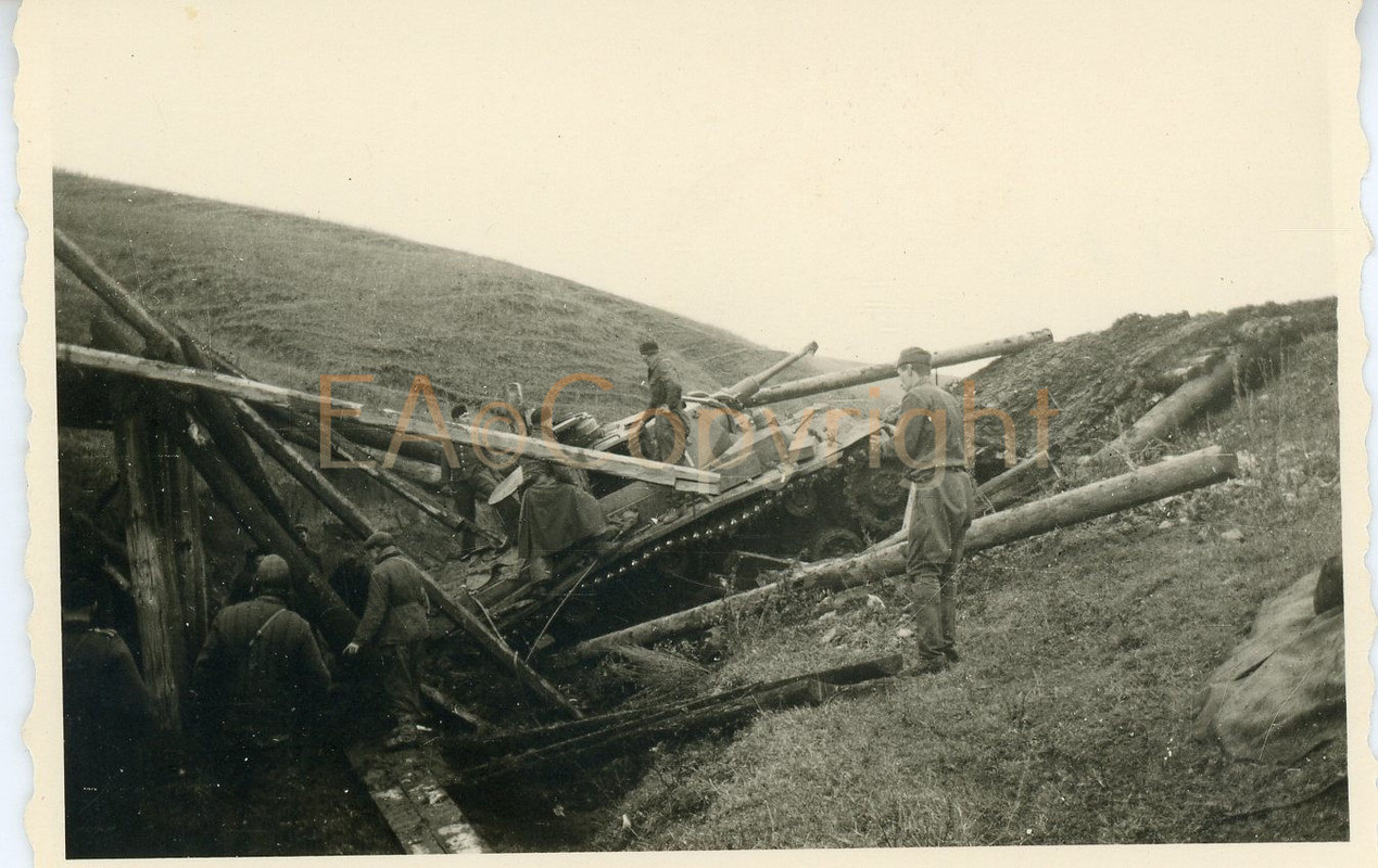 Panzer Tank Kämpfe Russland Foto