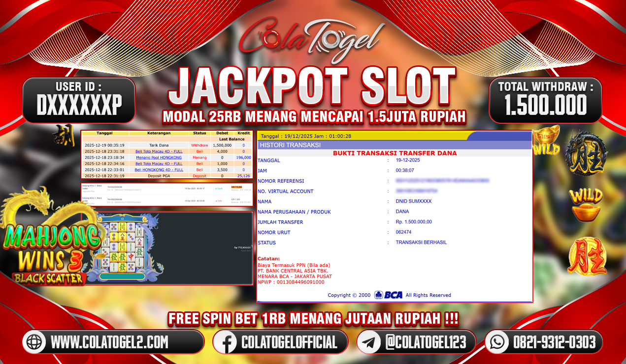 JACKPOT SLOT GACOR!!