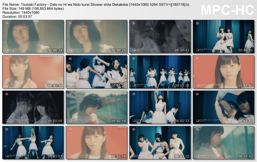 Tsubaki Factory - Date no Hi wa Nido kurai Shower shite Dekaketa