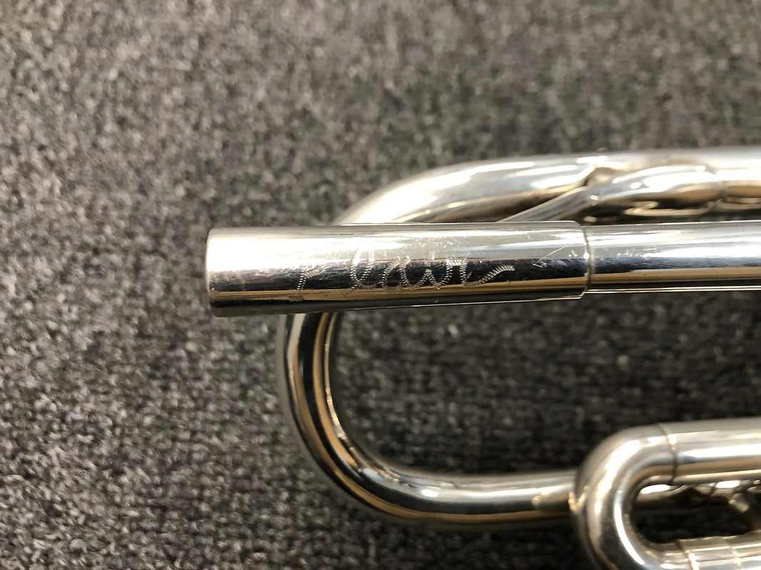 King 1965 Silver Flair Trumpet sn 423119 (9)