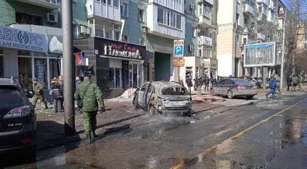 Ataque del ejército de Ucrania contra Donetsk Ataque del ejército de Ucrania contra Donetsk