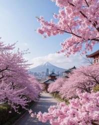 Cherry blossoms, Japan