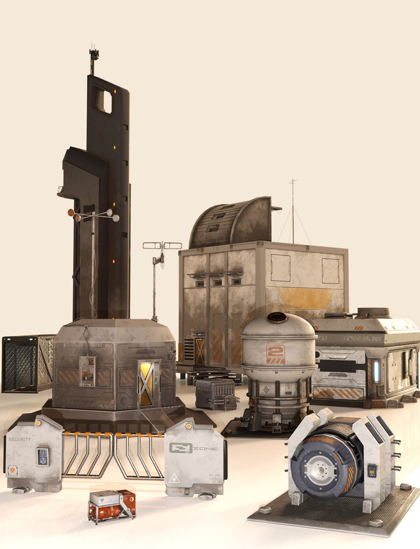 Sci-Fi Settlement 2 Construction Set