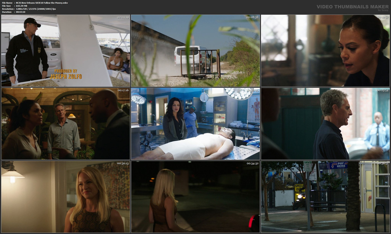 NCIS New Orleans S03E10 Follow the Money.mkv