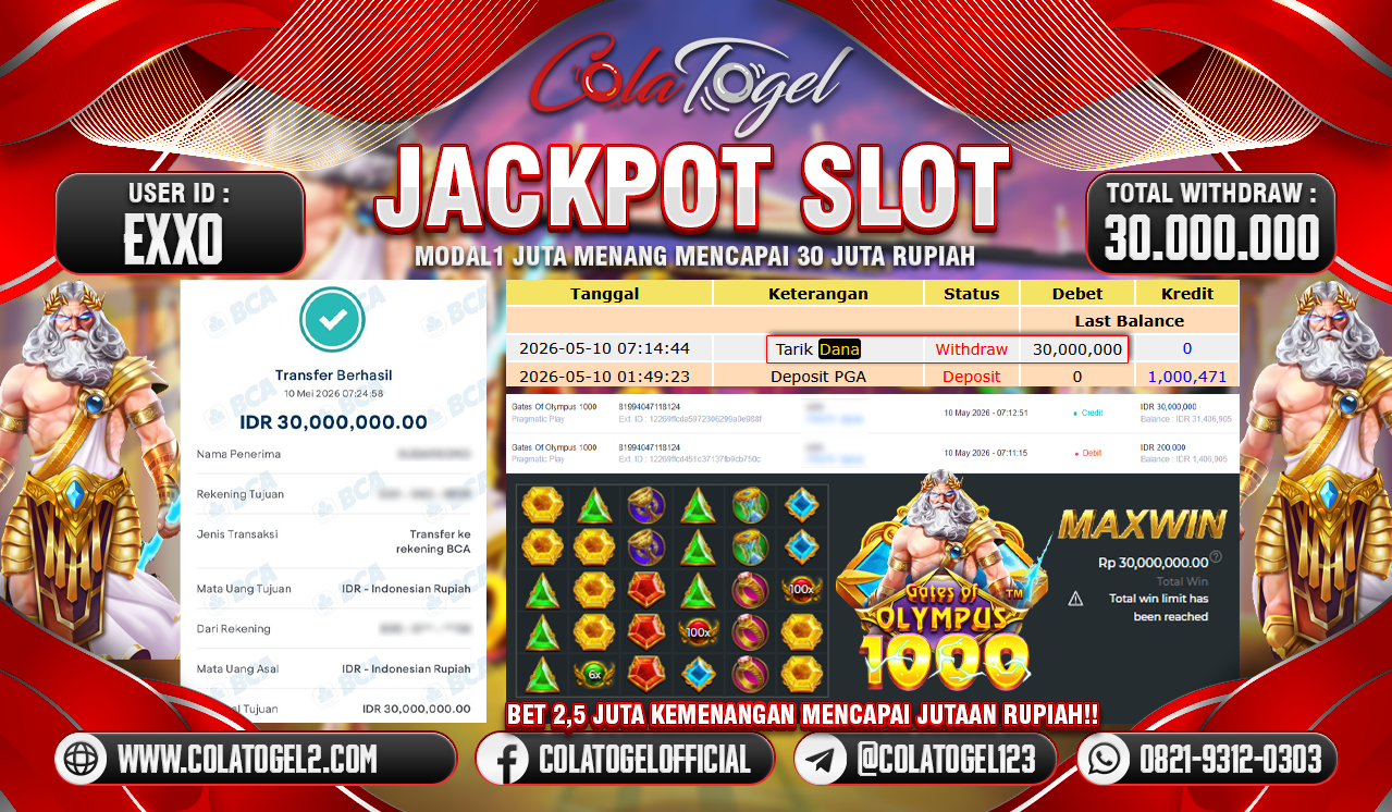 JACKPOT SLOT GACOR!!
