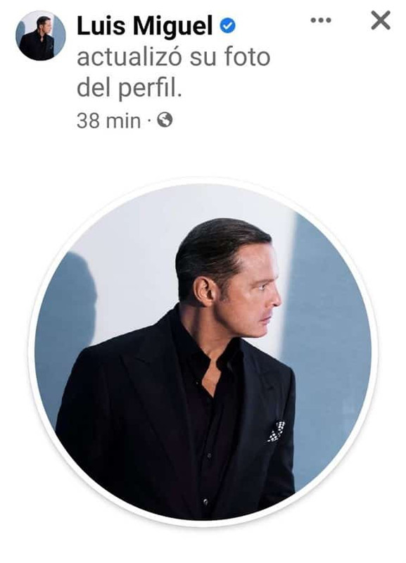 Luis Miguel celebra 40 años de trayectoria, con sorpresivo cambio en redes