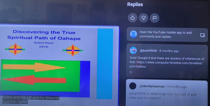 Claim to provide evidence that JBN was a Mason
