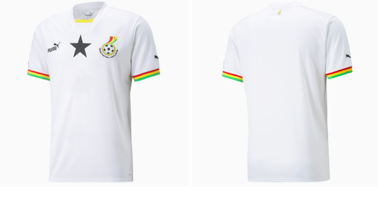 camiseta titular ghana