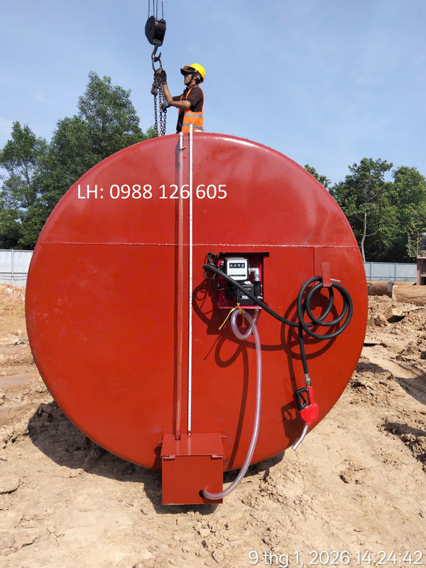 bồn chứa dầu 19m3