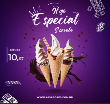 Design para Sorveteria