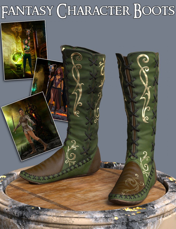 S3D FC Boots for Genesis 3 and 8 Female(s) S3D FC Boots for Genesis 3 and 8 Female(s)