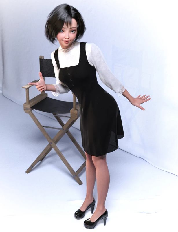 dForce Fresh Spring Outfit for Genesis 9