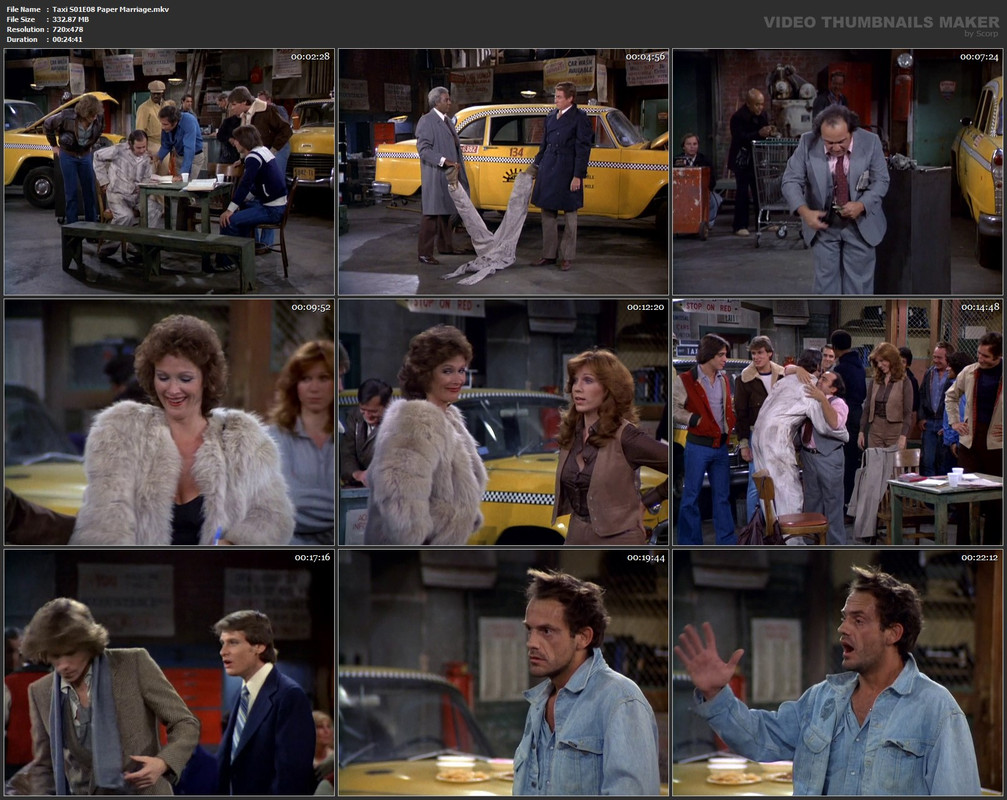 Taxi S01E08 Paper Marriage.mkv