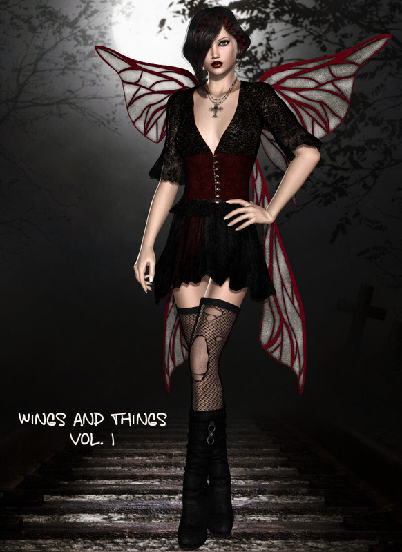 Wings And Things Vol.1 2024 Free Daz 3D Models