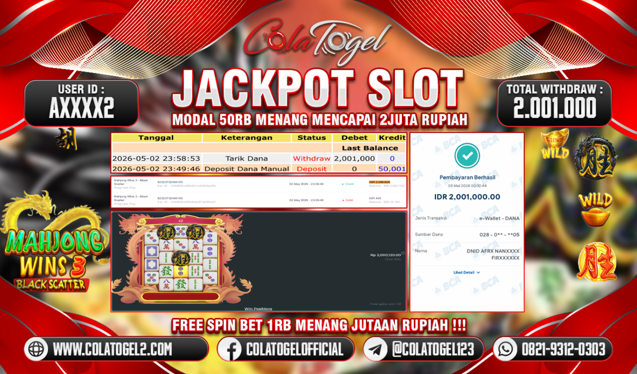 JACKPOT SLOT GACOR!!