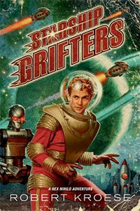 The cover for Starship Grifters