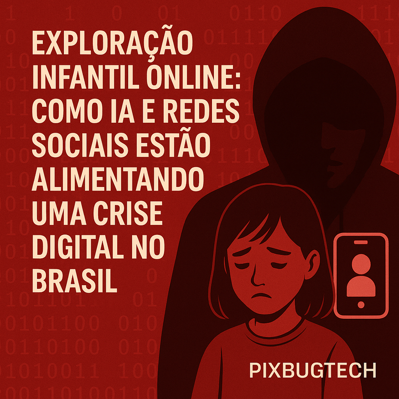 Exploração Infantil Online: Como IA e Redes Sociais Estão Alimentando uma Crise Digital no Brasil