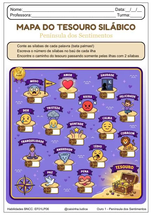 Mapa do Tesouro Silábico - Página 4
