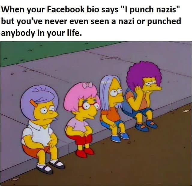 nazi punch simpsons trans