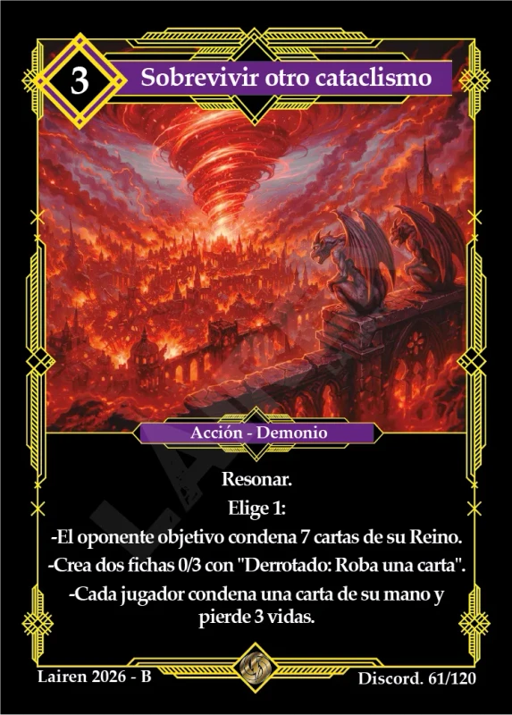 SOBREVIVIR OTRO CATACLISMO