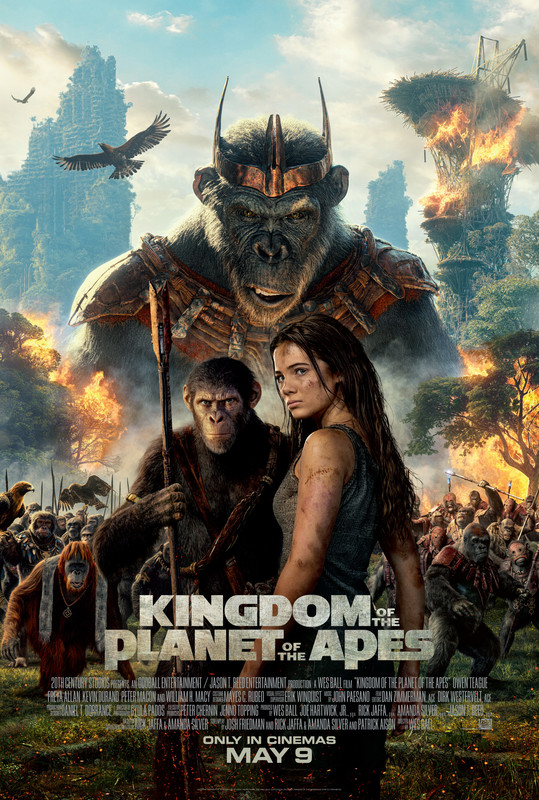 Kingdom of the Planet of the Apes (2024) [Hindi HQ-English]