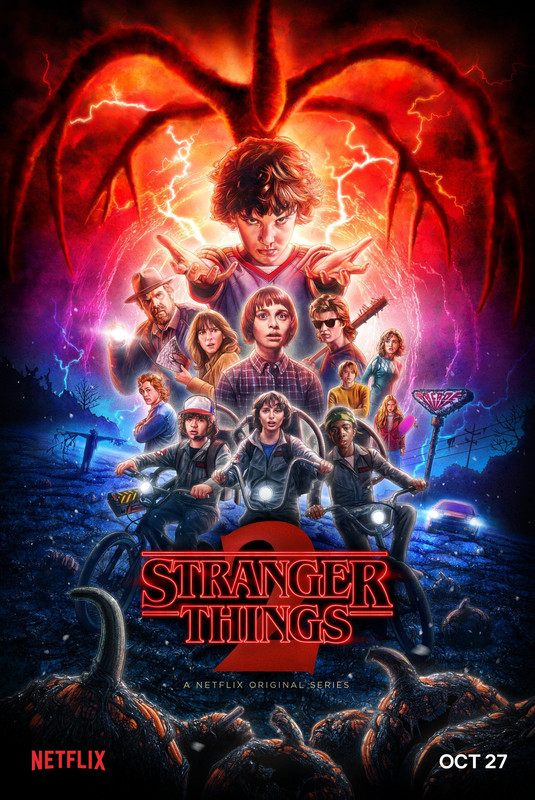 Stranger Things Series Wall Art Poster Print Netflix Original