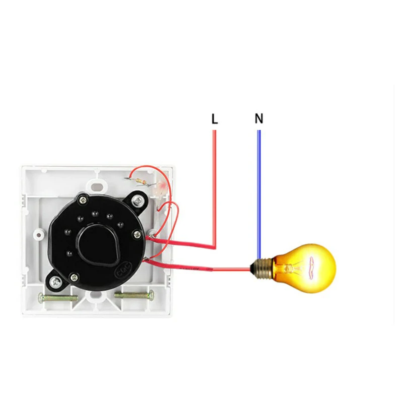 Електрически ключ с таймер timer за светлина вентилатор за баня - zella.bg