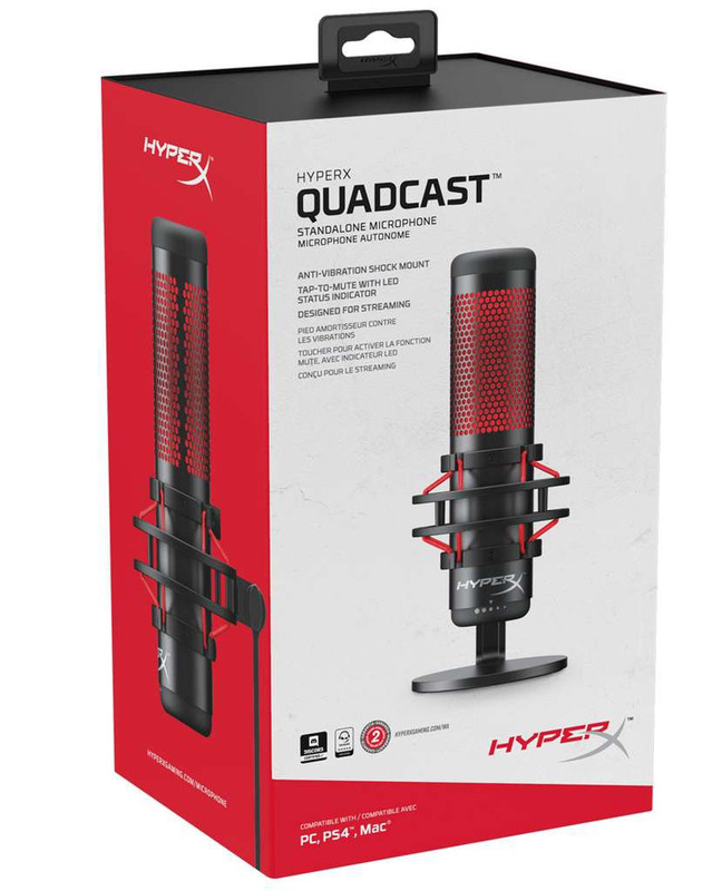 Game Planet: Micrófono HYPERX QUADCAST | Recoger en tienda 